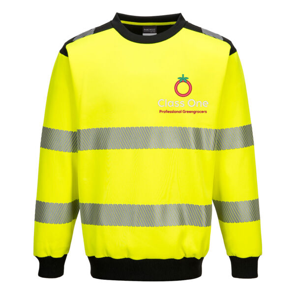 PW379 - PW3 Hi-Vis Sweatshirt Thumbnail