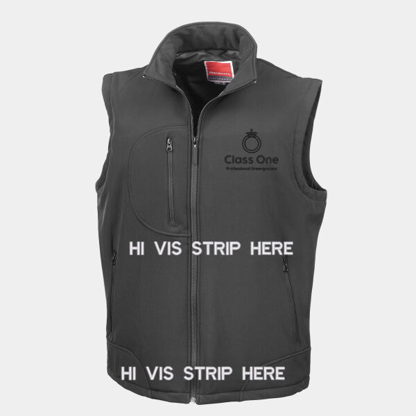 R123A Gilet Hi Vis Strips Thumbnail