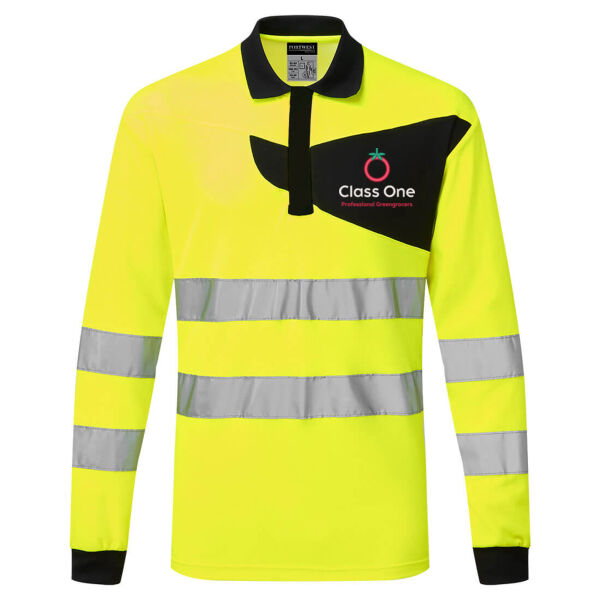 PW220 - PW2 Hi Vis Polo Shirt Thumbnail