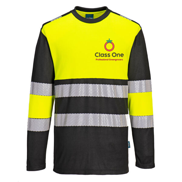 PW312 - PW3 Hi Vis Cotton Class 1 T-Shirt Thumbnail